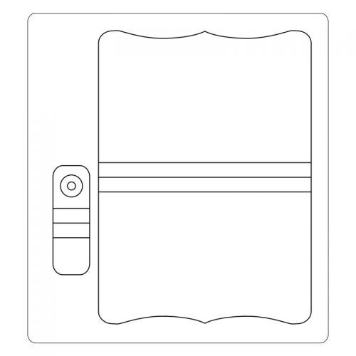 660767 Sizzix * ScoreBoards Die Needle Book