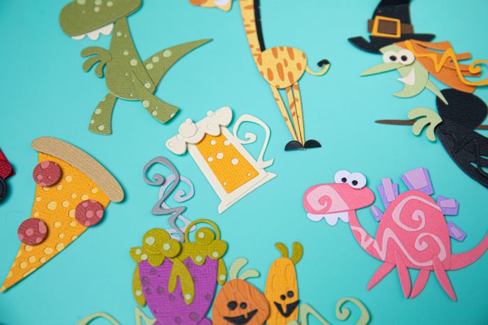 666524 Sizzix • Thinlits Die Set Infinite Doodles #2