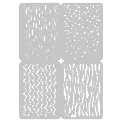 666524 Sizzix • Thinlits Die Set Infinite Doodles #2
