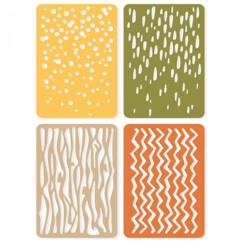 666524 Sizzix • Thinlits Die Set Infinite Doodles #2