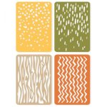 666524 Sizzix • Thinlits Die Set Infinite Doodles #2