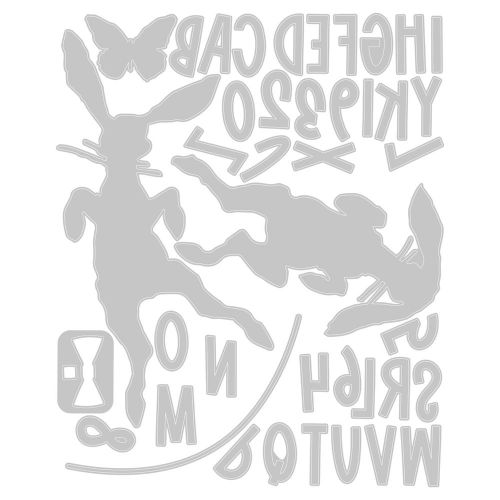 666562 Sizzix • Thinlits Die Set Vault Hippity Hop