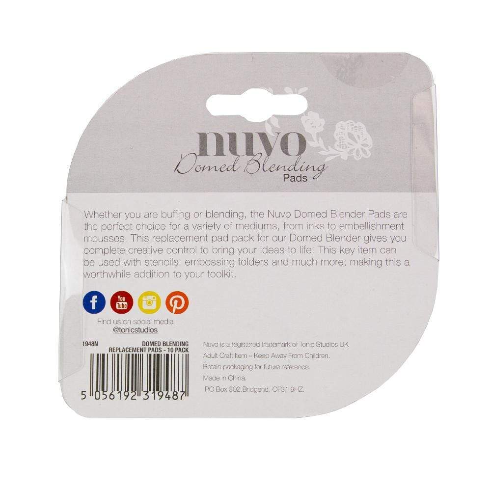 1948N Domed Blending Dauber Replacement pads - 10 pack