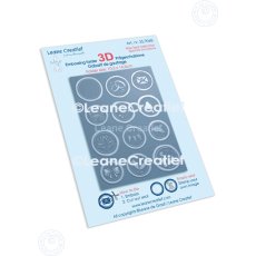 35.9068 3D embosing folder Wax seals Special occasions