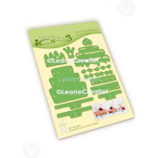 45.8863 Metal Die Leane Creatief - Cake variations cut and embossing die