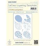 95.8924 Mask - Leane Creatief - Layering Template Balloon