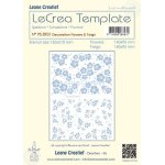95.8931 Mask - Leane Creatief - template decoration Flowers