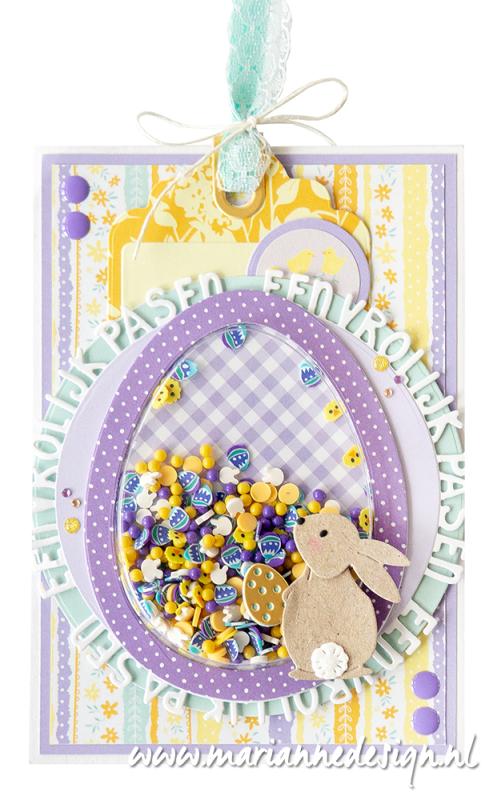CR1645 Metal Die Marianne Design - CrafTables - Shakables Egg