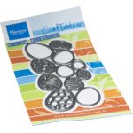 CR1646 Metal Die Marianne Design - CrafTables - Punch die XL Eggs