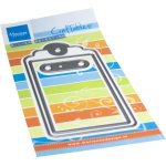 CR1647 Metal Die Marianne Design - Craftable -Elegant Tag