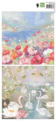 EWK1298 one side paper - Marianne Design - Spring Wishes XL