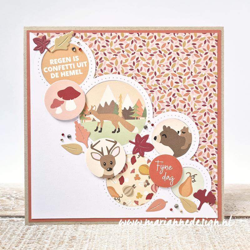 LR0839 Metal Die Marianne Design - Creatables - Layout circles by Marleen