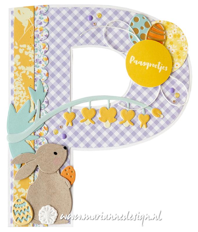 LR0850 Metal Die Marianne Design - Creatables - BUNNIES