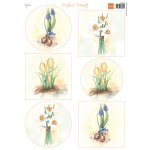MB0213  A4 one side paper - Marianne Design - Mattie's Mooiste - Flower Bulbs