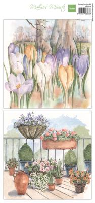 MB0214 one side paper - Marianne Design - Mattie's Mooiste - Spring Garden XL