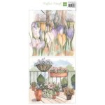 MB0214 one side paper - Marianne Design - Mattie's Mooiste - Spring Garden XL