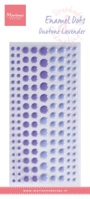 PL4529 Enamel dots - Duotone Lavender
