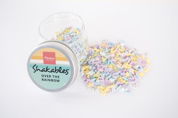 LR0061 Marianne Design - Shakables - Over the rainbow