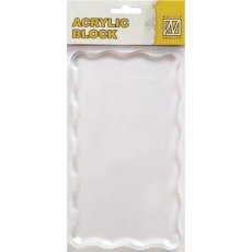 AB008  Nellie's Choice • Tools for Stamping and Colouring Acryl Stamp Block 160x90x8mm
