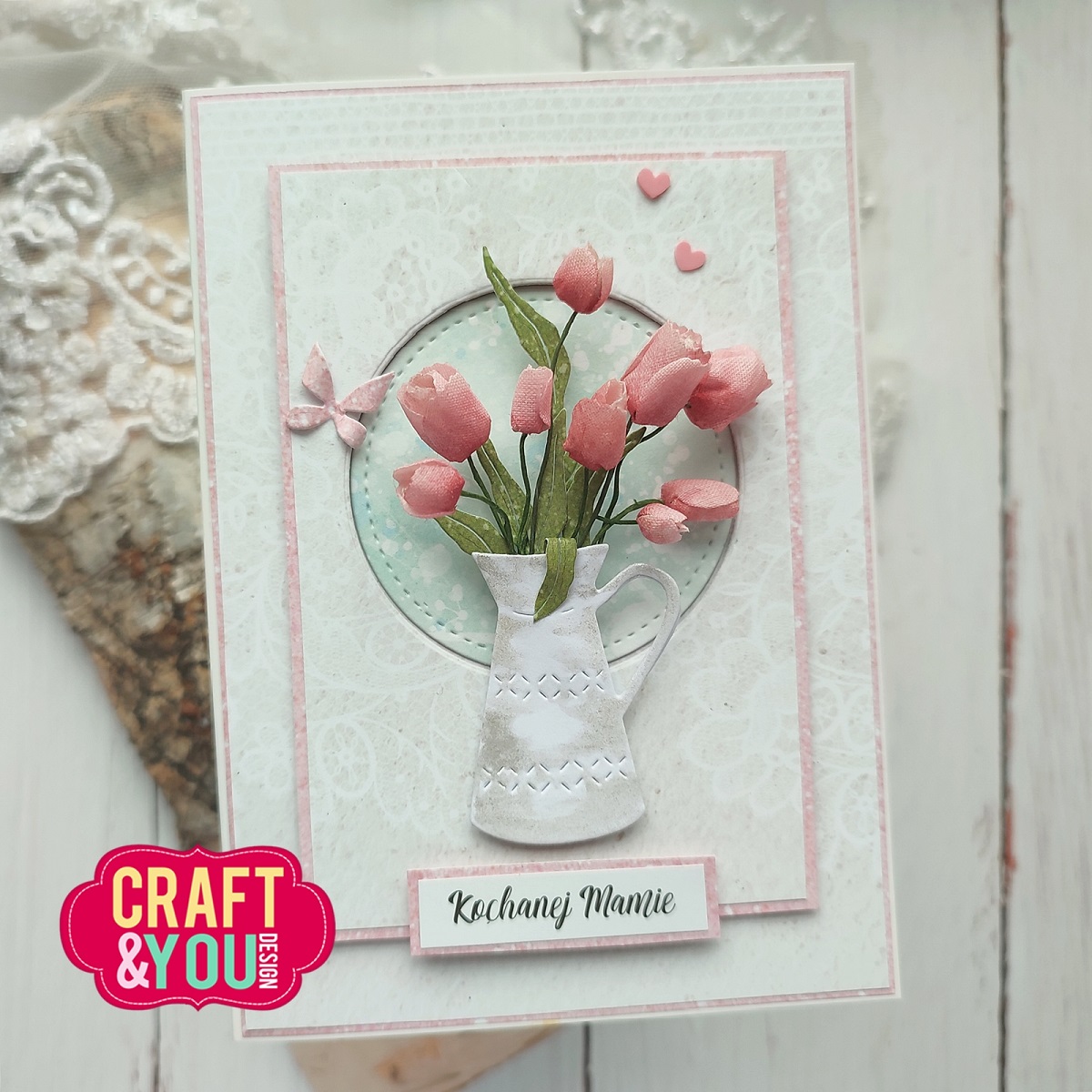 CW278 Cutting Die -Magda's Small tulip - Craft&You Design
