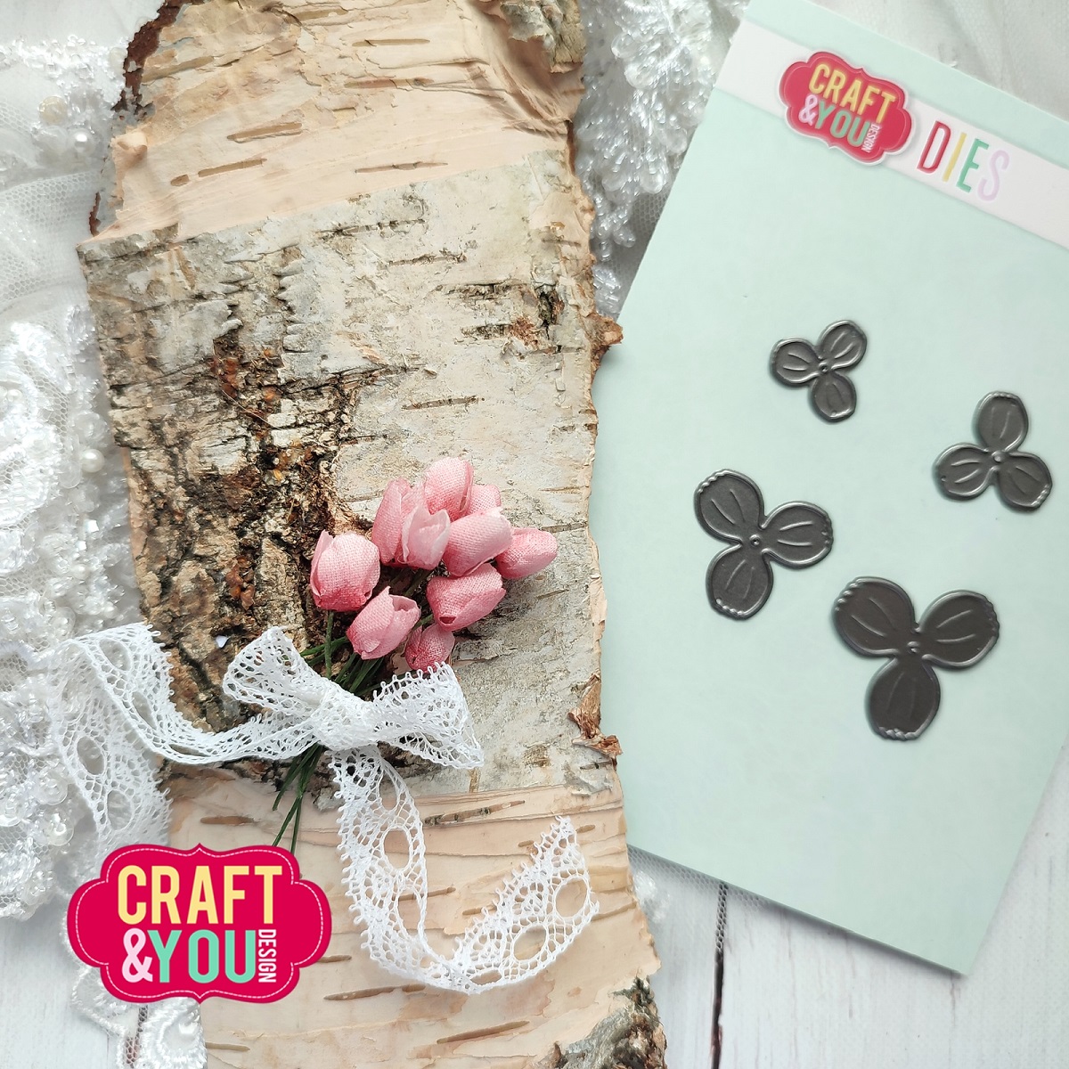 CW278 Cutting Die -Magda's Small tulip - Craft&You Design