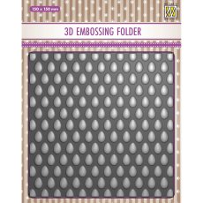 EF3D084 Nellie's Choice • 3D Embossing Folder Eggs