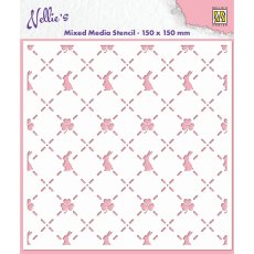 MMS4K-063 Nellie's Choice • Stencil Bunny's and Clovers