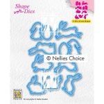 SD187 Nellie's Choice • Shape Dies Continue Collection of Hares 2