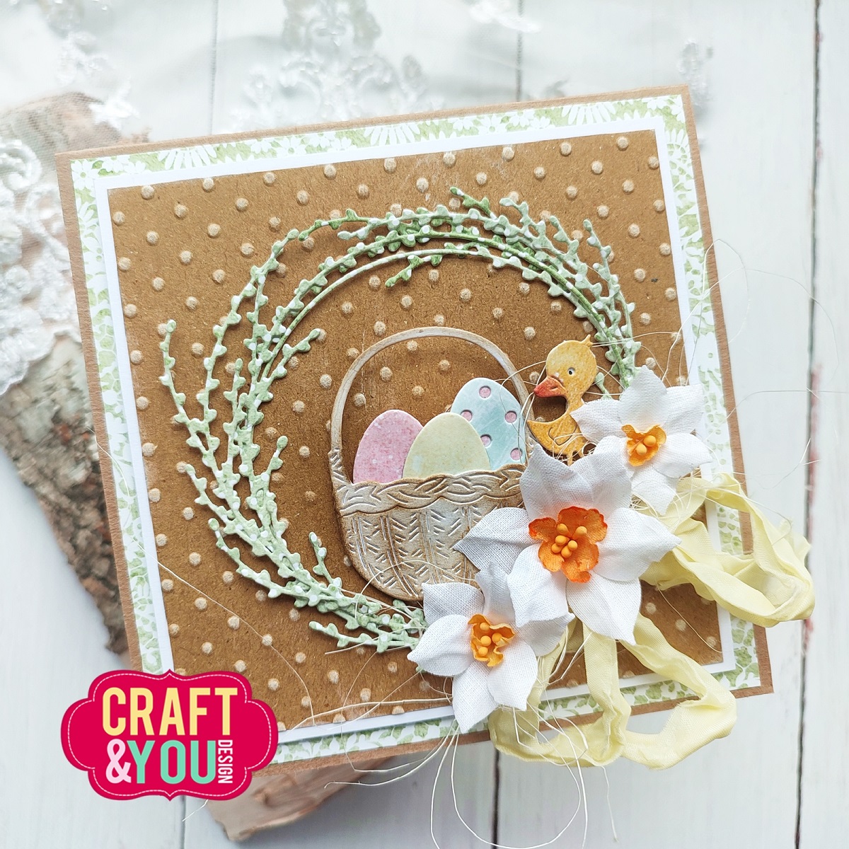CW270 Cutting Die - Easter Basket - Craft&You Design