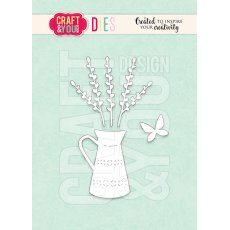 CW272 Cutting Die - Spring jug- Craft&You Design