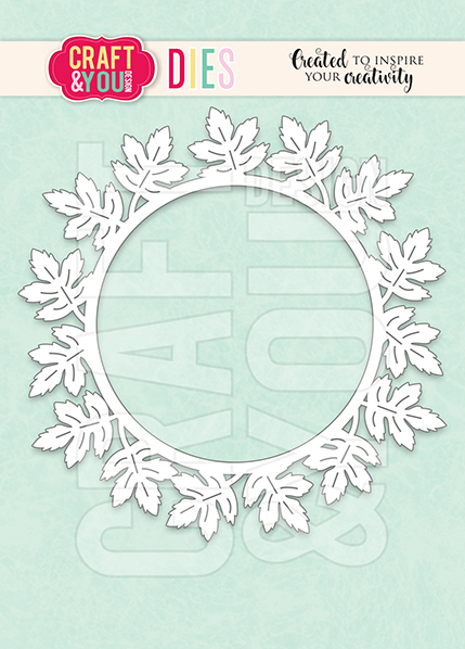 CW273 Cutting Die - Grapevine Wreath Craft&You Design