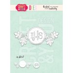 CW276 Cutting Die - IHS and vine branches- Craft&You Design