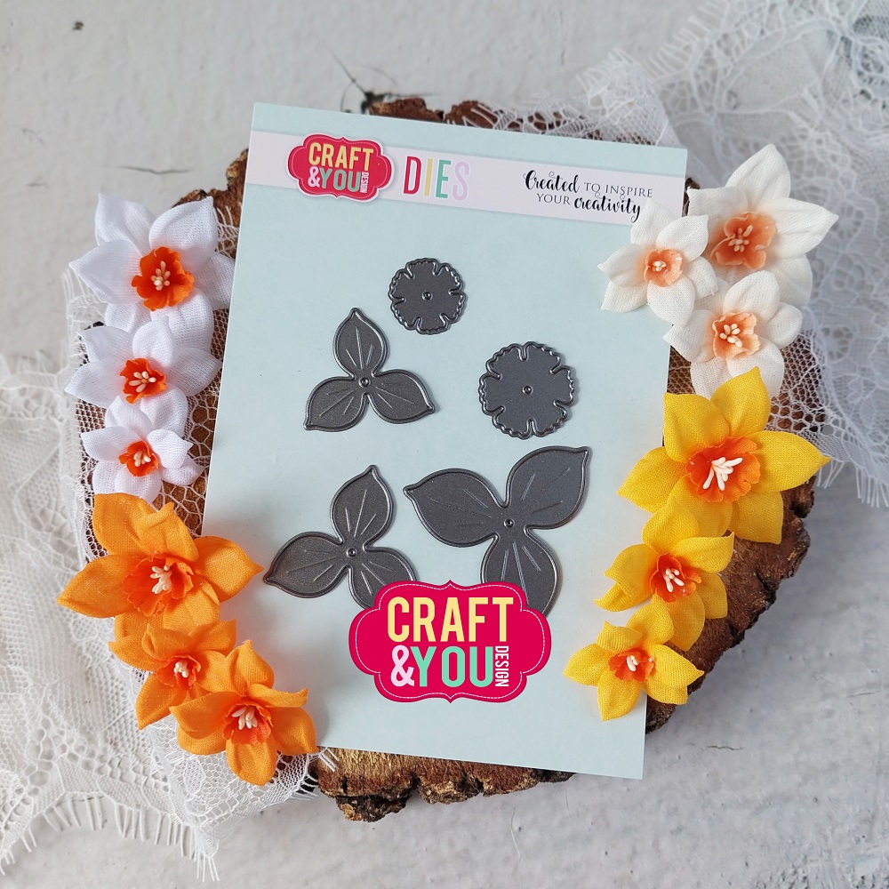 CW277 Cutting Die -Magda's daffodil- Craft&You Design