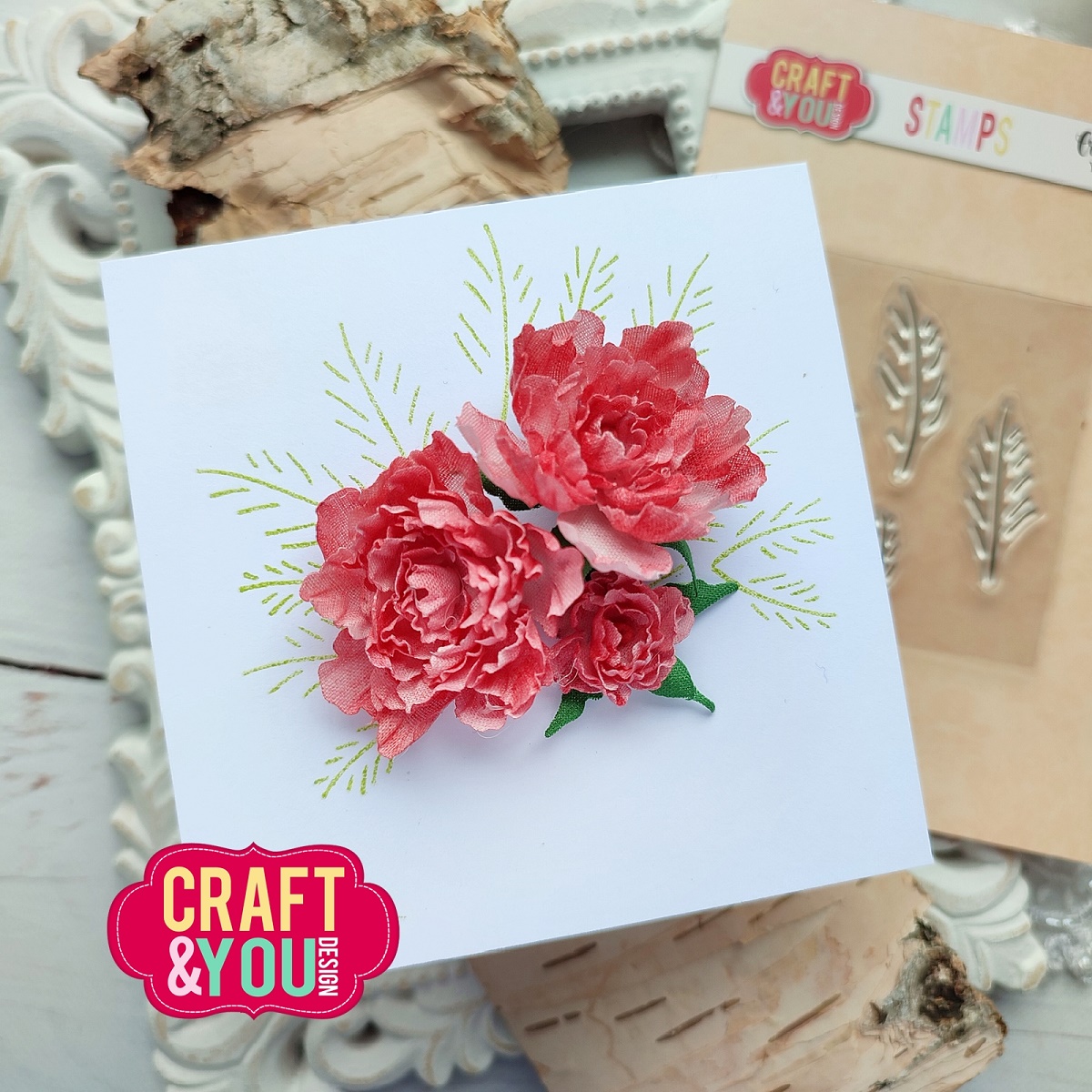 CW279 Cutting Die -Magda's peonyp - Craft&You Design