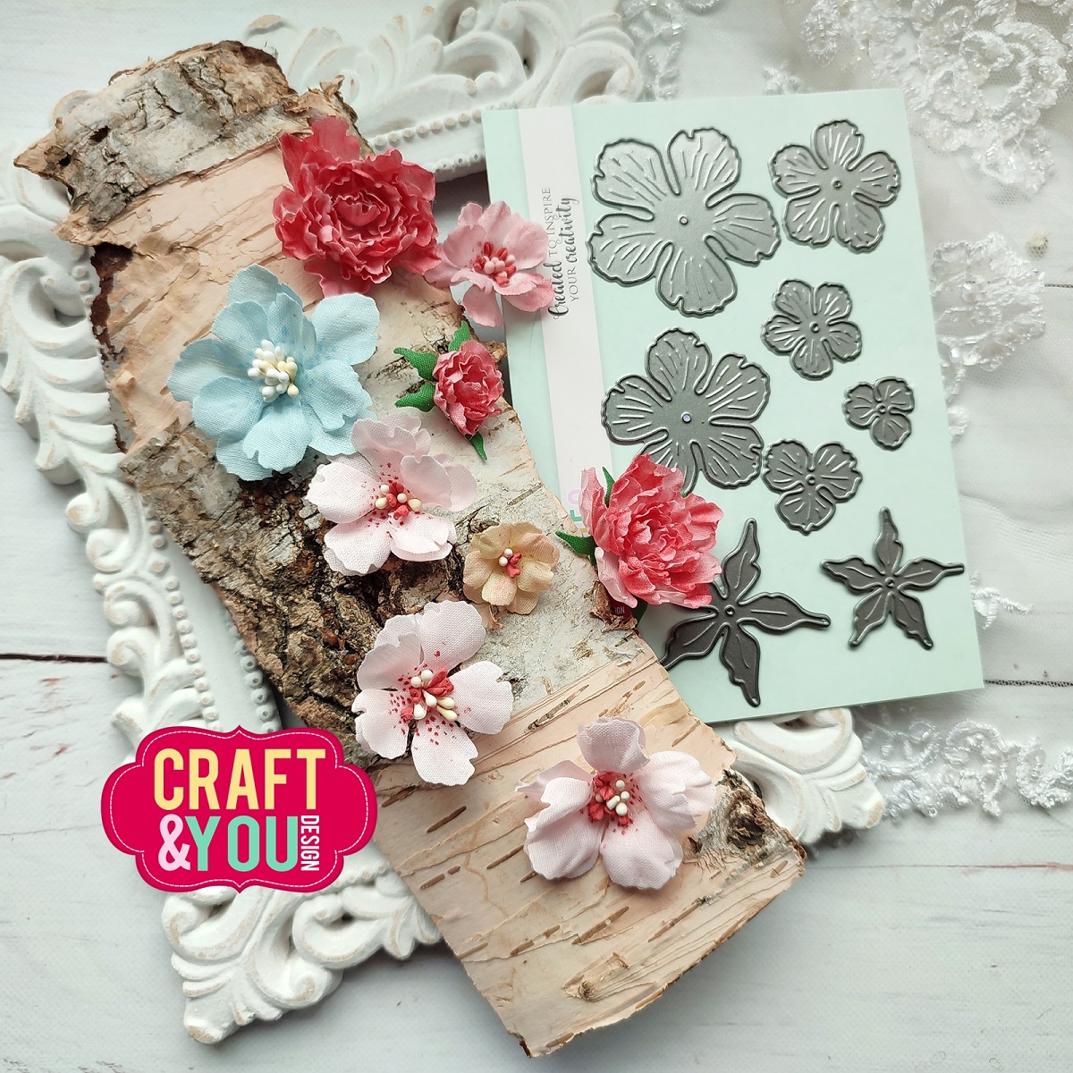 CW279 Cutting Die -Magda's peonyp - Craft&You Design