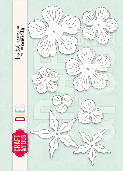 CW279 Cutting Die -Magda's peonyp - Craft&You Design