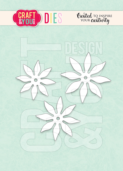 CW280 Cutting Die - Magda's Sunflower - Craft&You Design