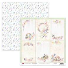 CP-WON04 Double-sided scrapbooking paper Craft & You Design  12x12" Wonderful Day 04
