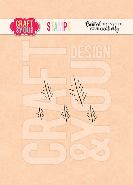 CS036 Clear Stamps Flower Stamens 5 - Craft & You Design