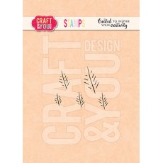 CS036 Clear Stamps Flower Stamens 5  - Craft & You Design