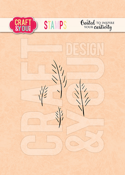 CS037 Clear Stamps Leaves Veins - Craft & You Design