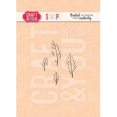 CS037 Clear Stamps Leaves Veins  - Craft & You Design