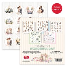 CSET-WON30-4 CREATIVE set 30,5x30,5cm  Wonderful Day - 4 sheets 