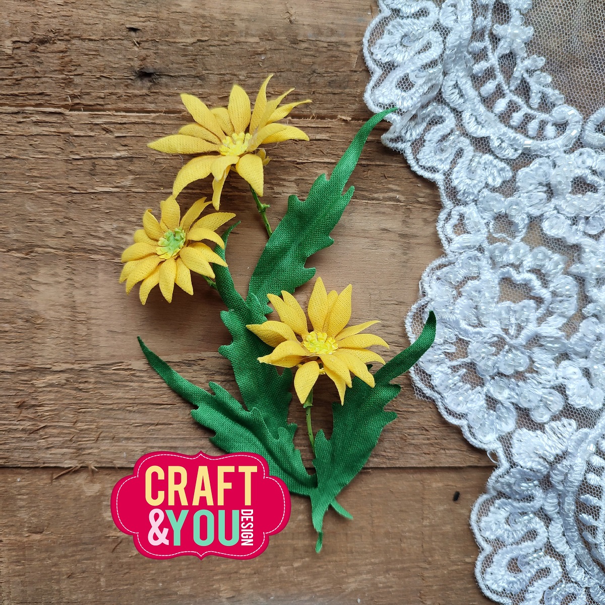CW282 Cutting die - Magda's Leaves 2 - Craft & You Design