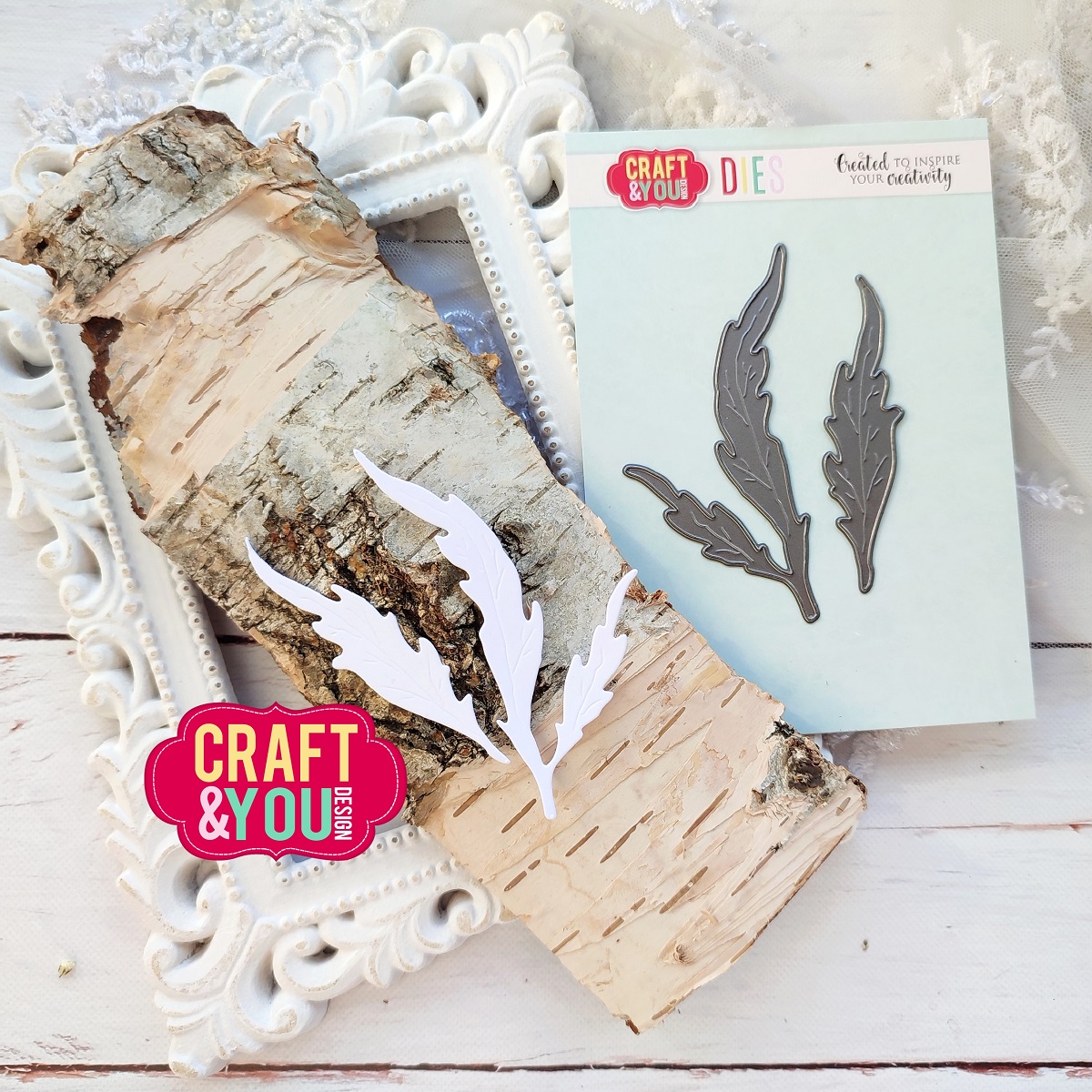 CW282 Cutting die - Magda's Leaves 2 - Craft & You Design