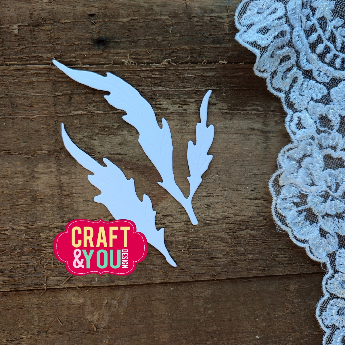 CW282 Cutting die - Magda's Leaves 2 - Craft & You Design
