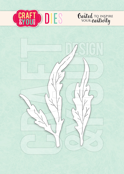 CW282 Cutting die - Magda's Leaves 2 - Craft & You Design