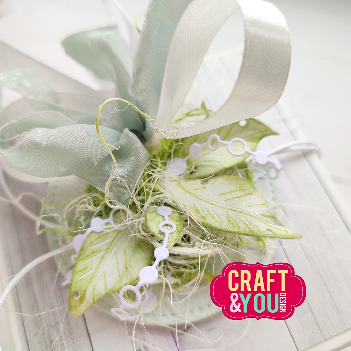 CW284 Cutting die -Decorative Hanging Strip 2 - Craft & You Design