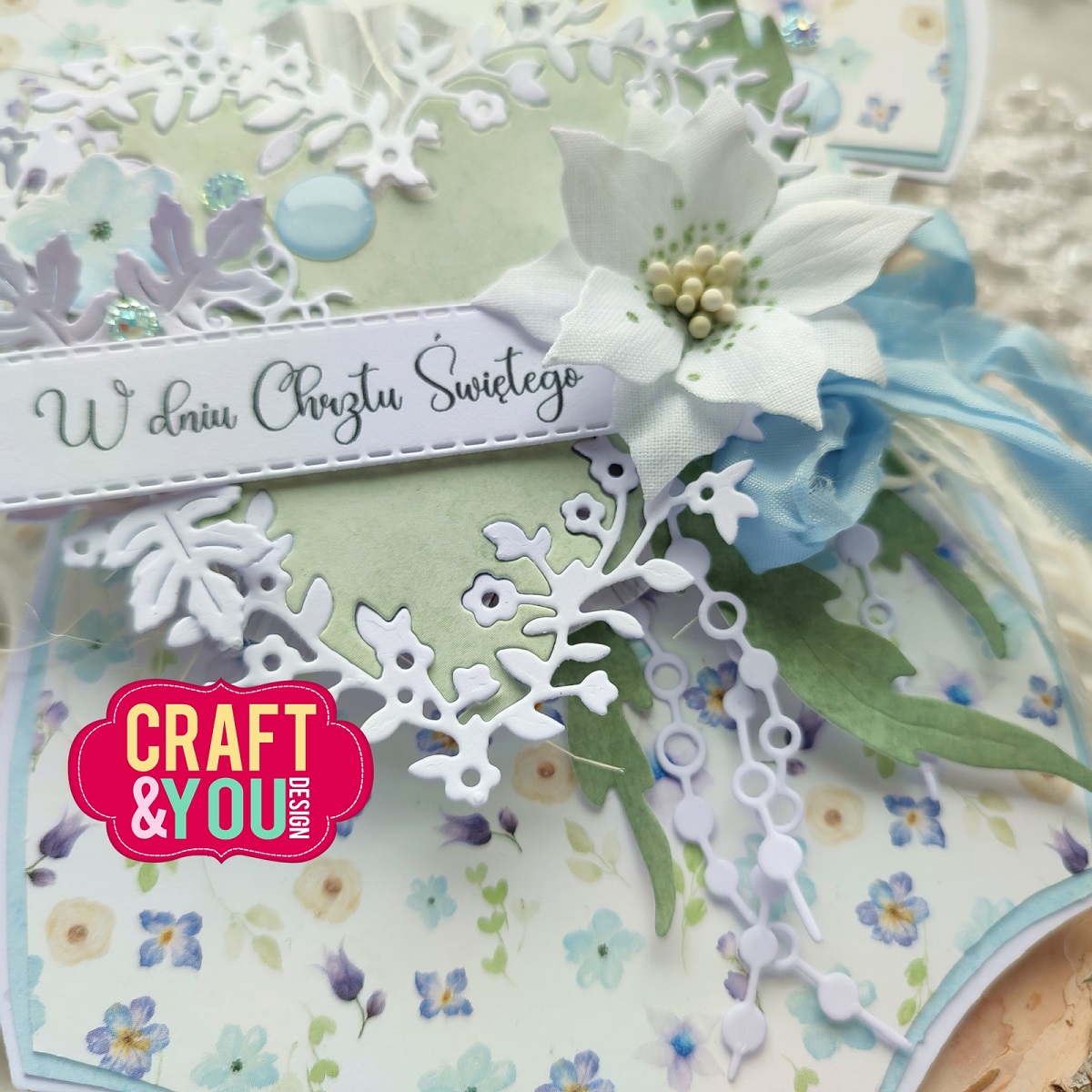 CW284 Cutting die -Decorative Hanging Strip 2 - Craft & You Design