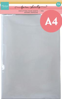 LR0062 Diecutting Foam - A4 - White 1 mm